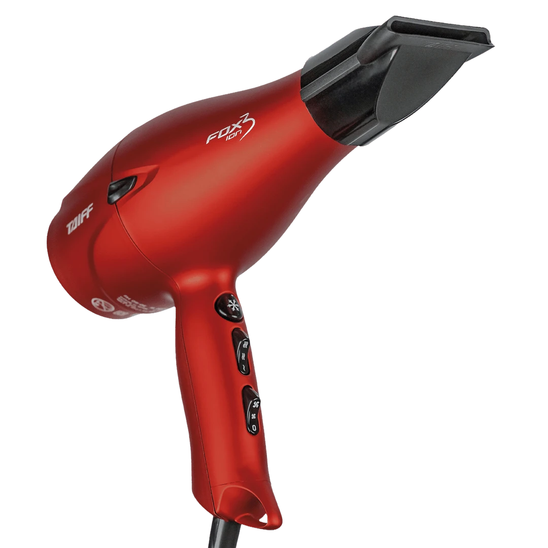 Secador de Cabelo Taiff Fox 3 2200W Red - 1