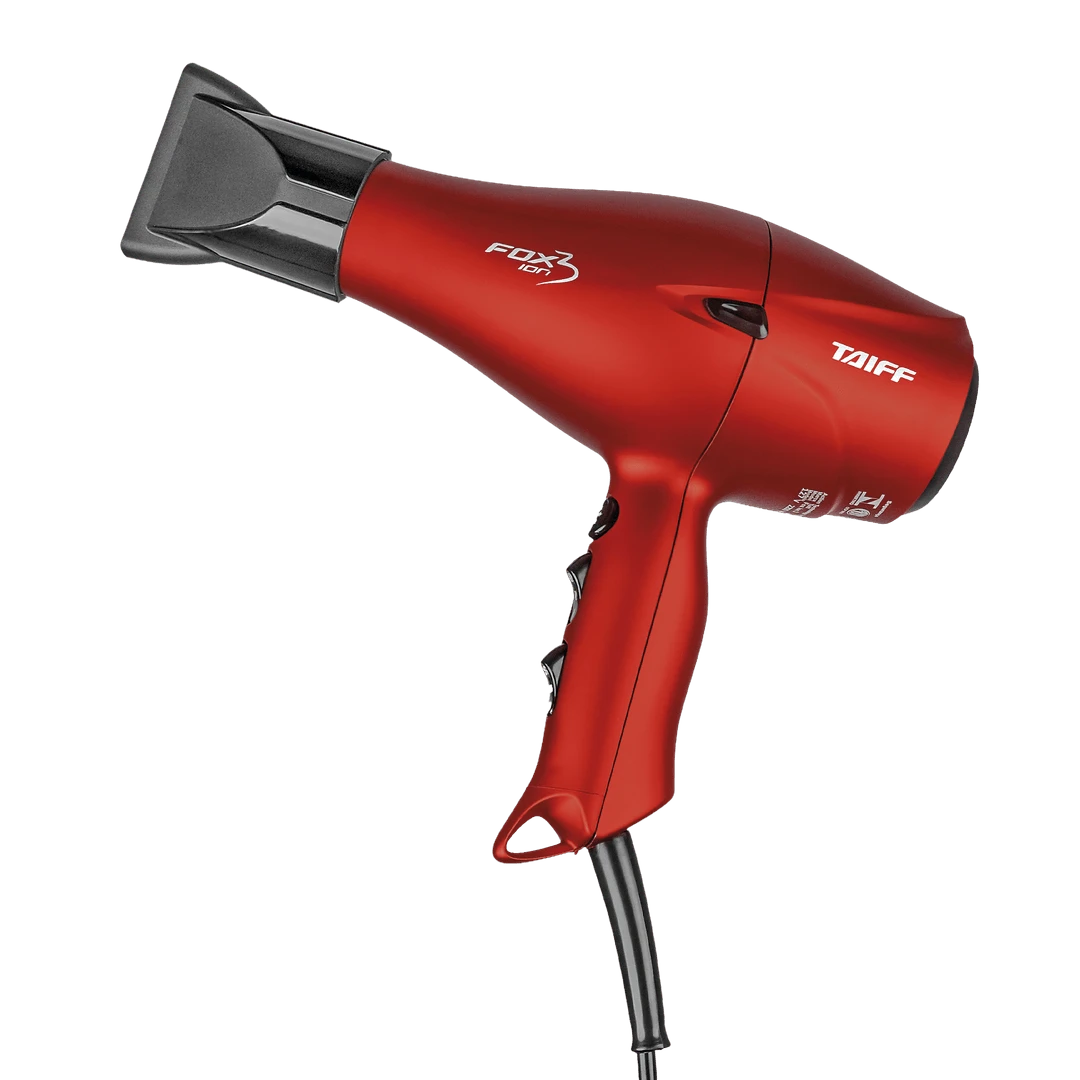 Secador de Cabelo Taiff Fox 3 2200W Red - 2