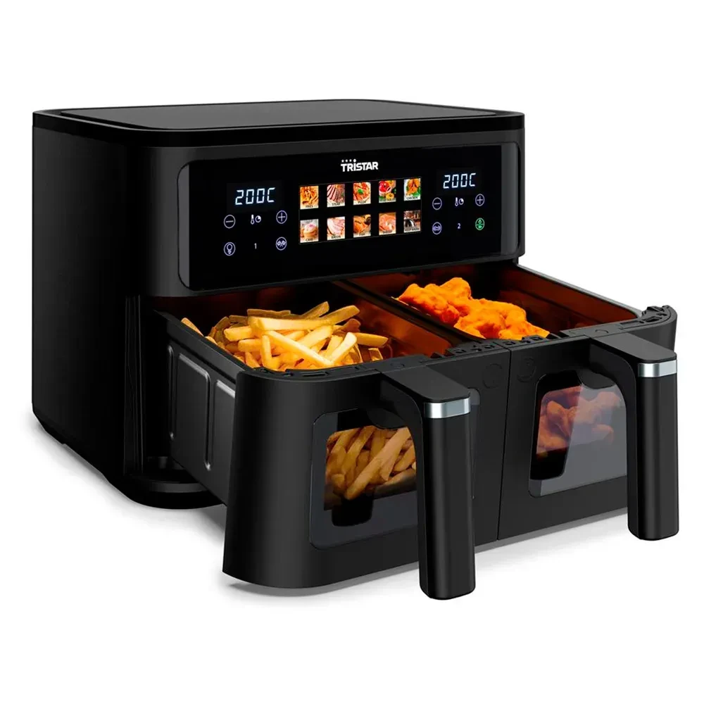Fritadeira Elétrica Air Fryer & Forno 12 Litros 1800W Preto FR-9075  - 2