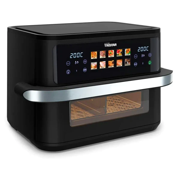 Fritadeira Elétrica Air Fryer & Oven 10 em 1 1800W 12 Litros Preto 