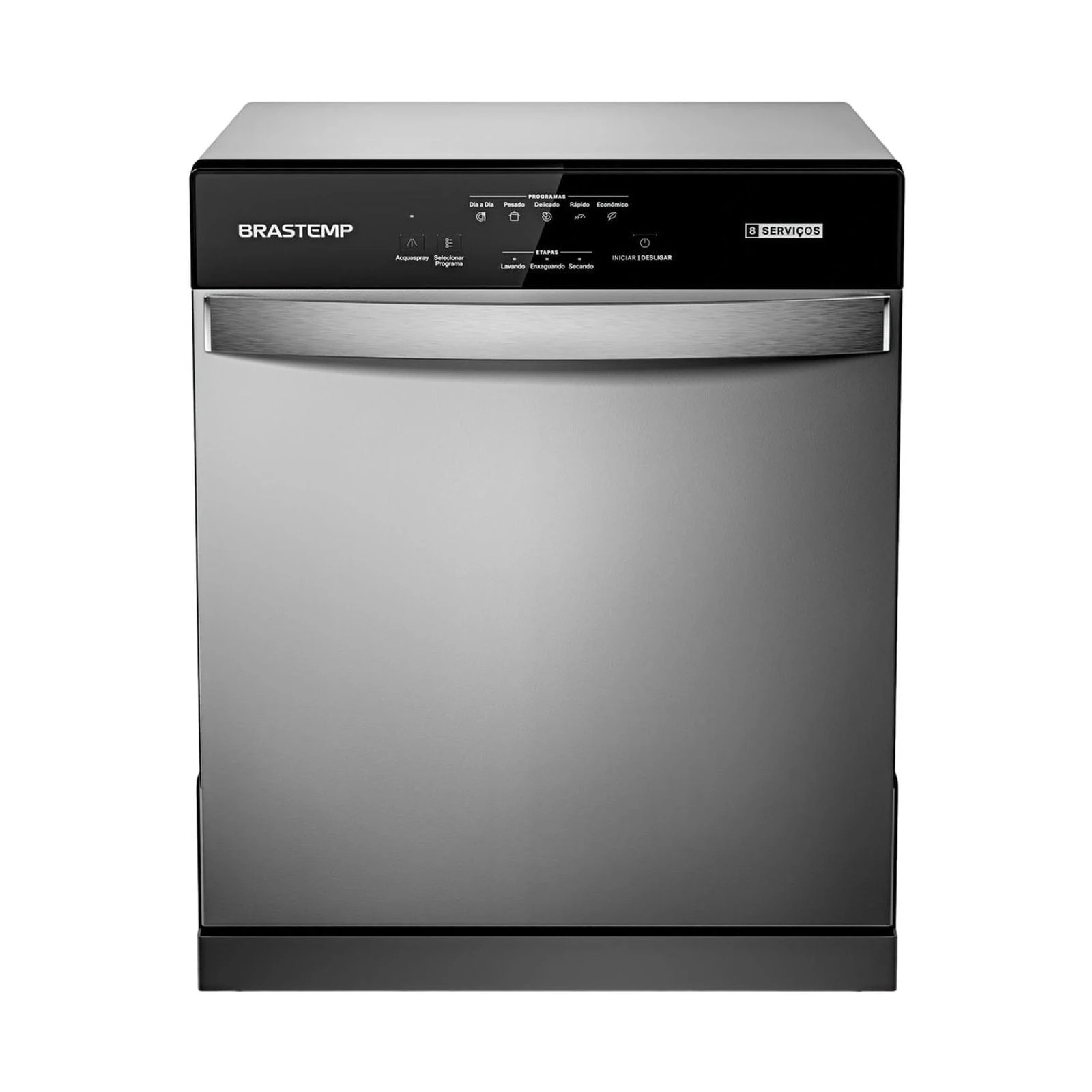 Lava Louças 8 Serviços Brastemp Cinza - BLF08BS - 1