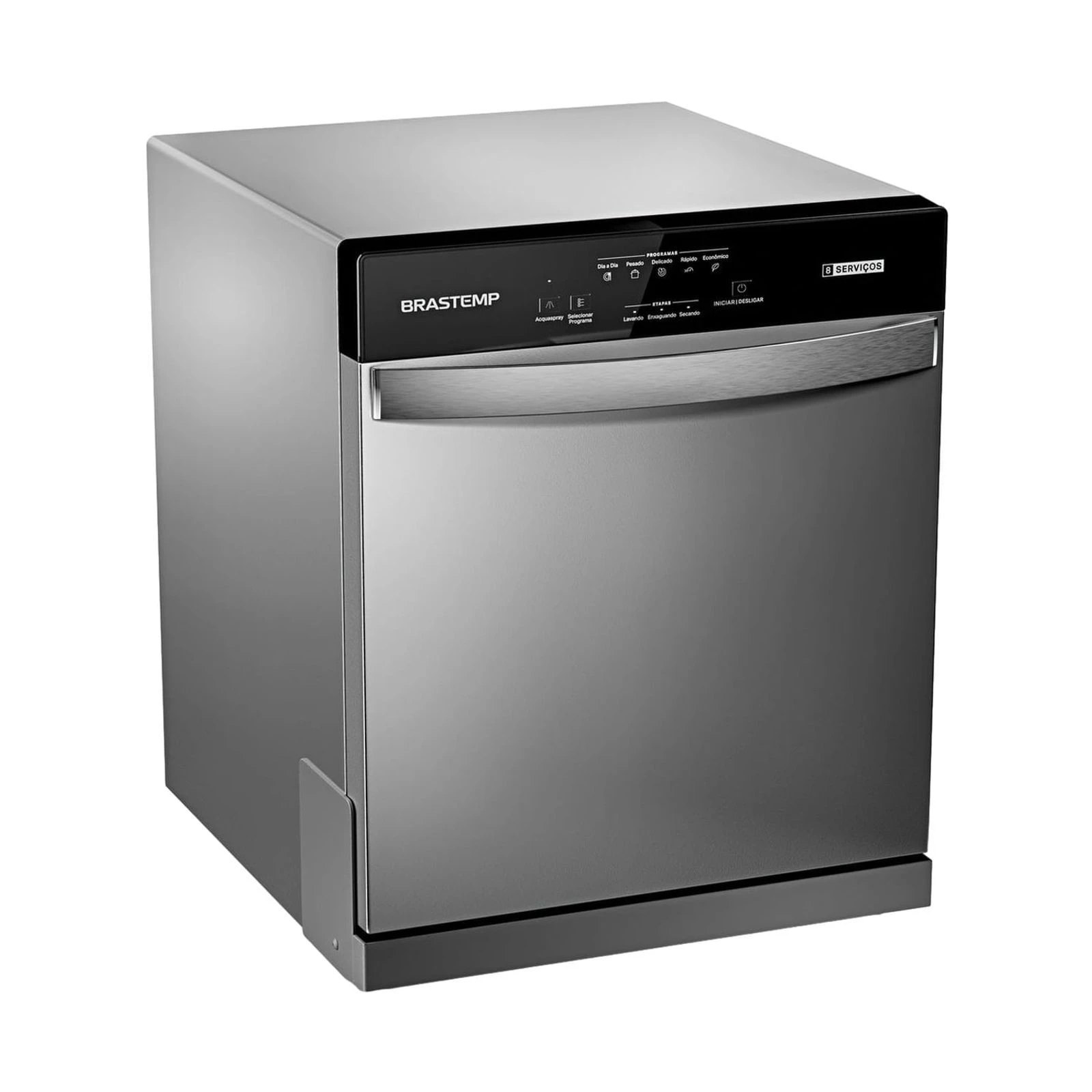 Lava Louças 8 Serviços Brastemp Cinza - BLF08BS - 2