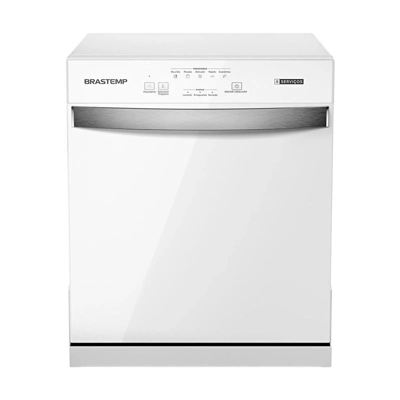 Lava Louças 8 Serviços Brastemp Branca - BLF08BB - 1