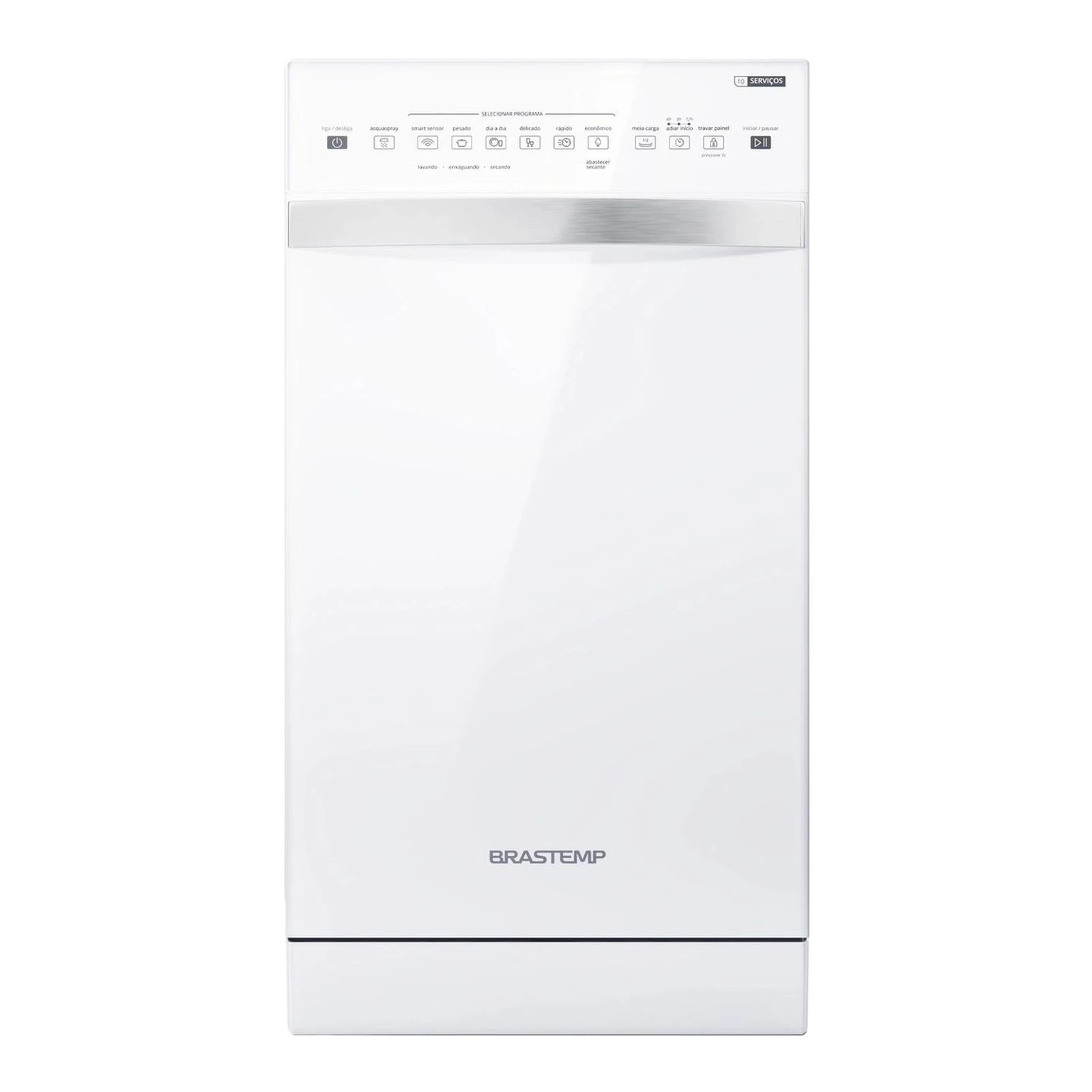 Lava Louças 10 Serviços Brastemp Branca com Ciclo Pesado - BLF10BB - 1