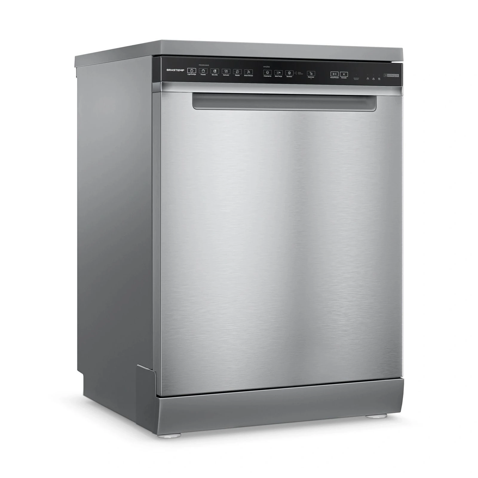 Lava Louças 15 Serviços Brastemp Inox com Smart Sensor - BLF61AR - 2