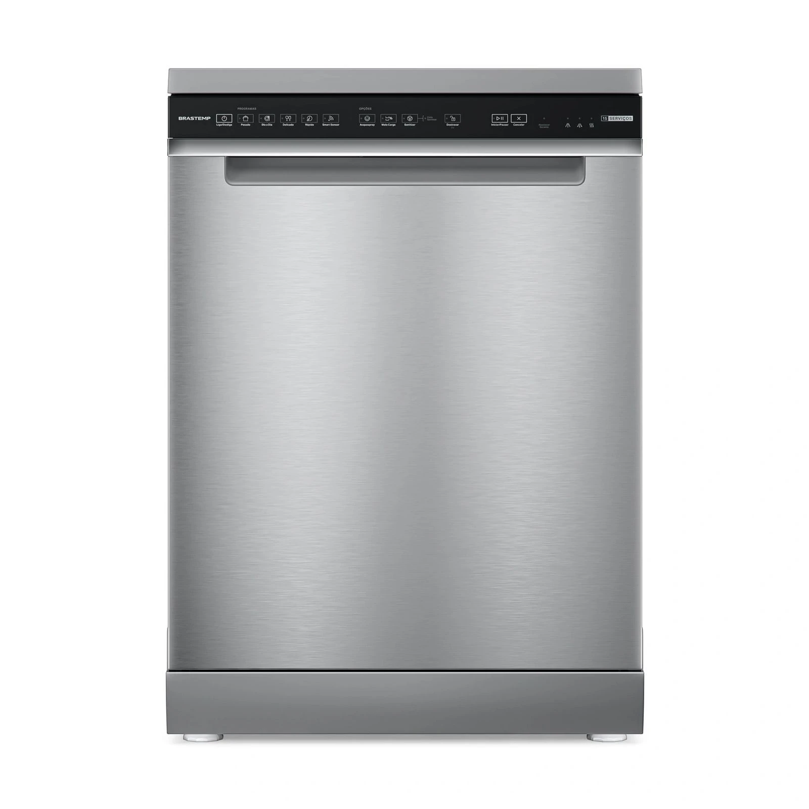 Lava Louças 15 Serviços Brastemp Inox com Smart Sensor - BLF61AR - 1