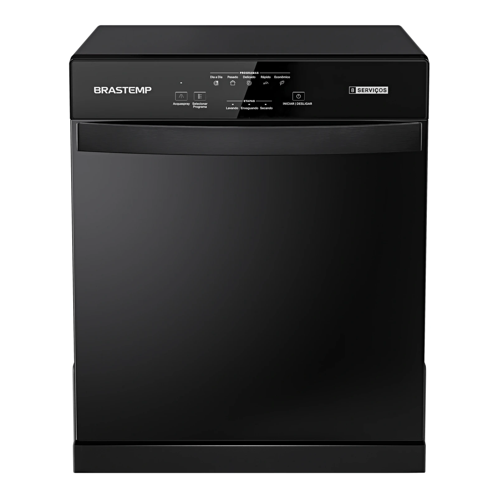 Lava Louças Brastemp 8 Serviços Preta - BLF08AE - 1
