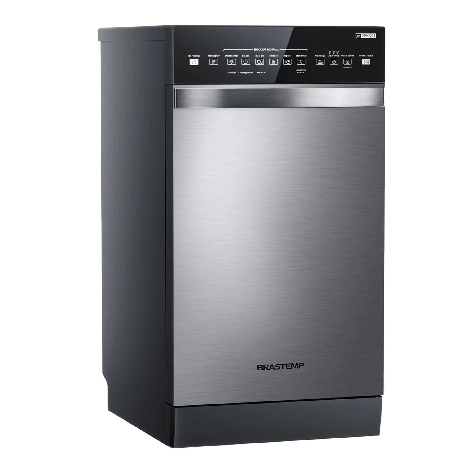 Lava Louças 10 Serviços Brastemp Cor Inox com Ciclo Pesado - BLF10BR - 2