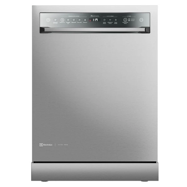 Lava Louças Electrolux 14 Serviços Inox Home Pro com Função Higienizar 70° (LS14X)
