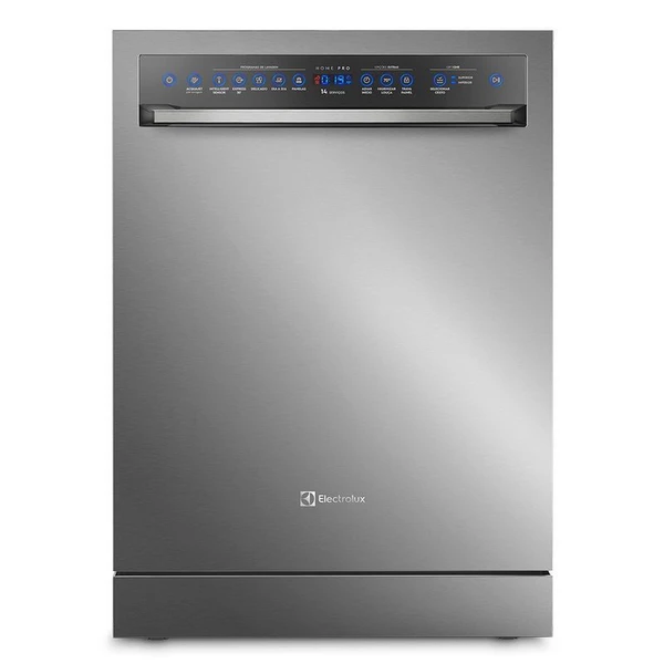 Lava Louças Electrolux 14 Serviços Inox Home Pro com Função Higienizar (LP14X)