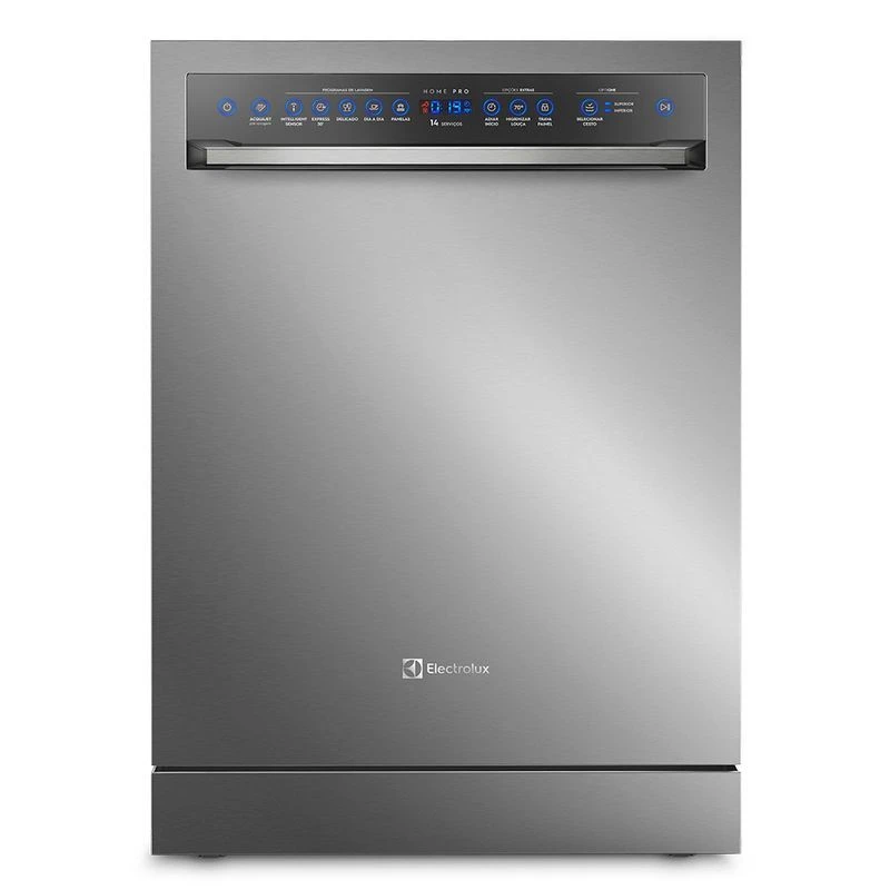 Lava Louças Electrolux 14 Serviços Inox Home Pro com Função Higienizar (LP14X) - 1