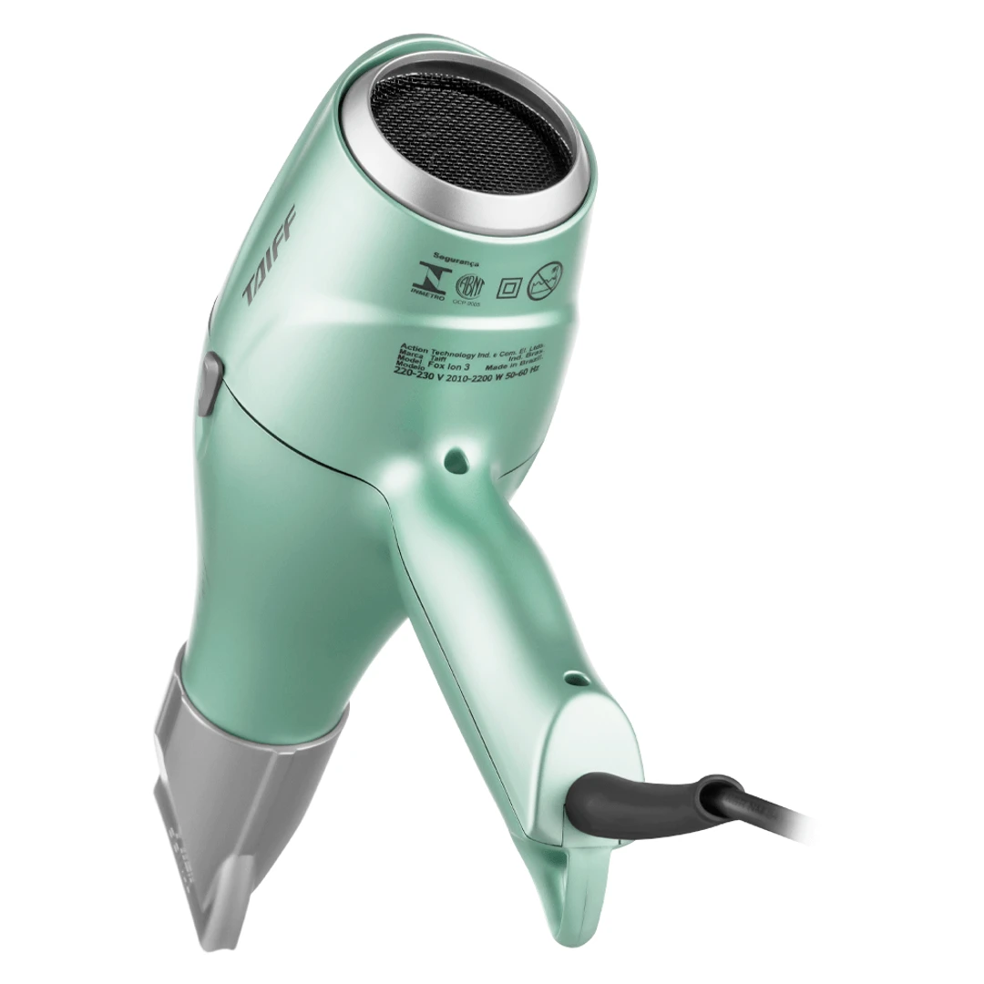 Secador de Cabelo Taiff Fox 3 2200W Soft Green - 3