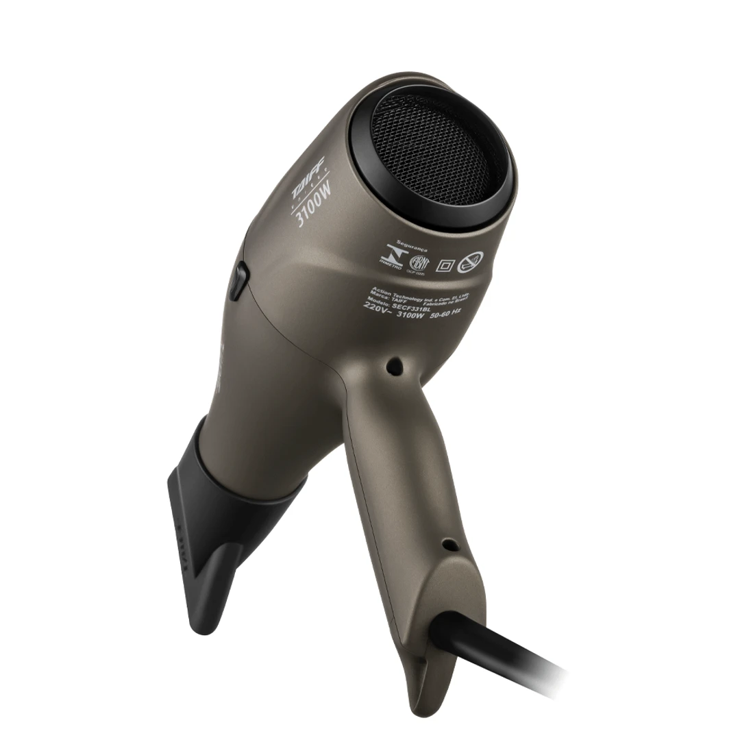 Secador de Cabelo Taiff Unique Digital 3100W Grafite  - 3