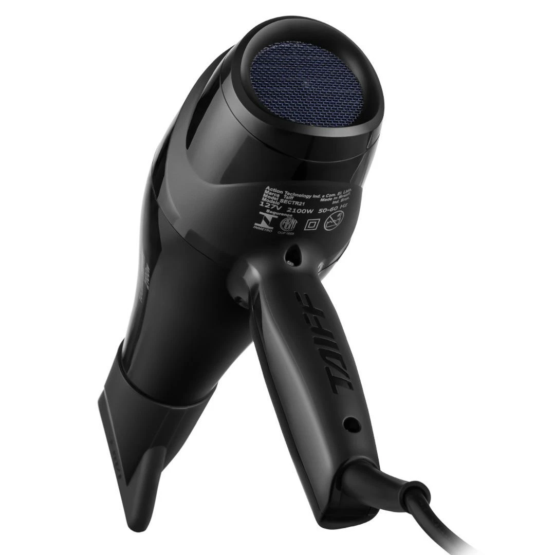 Secador de Cabelo Taiff Tourmaline Íon 2100W Preto  - 3