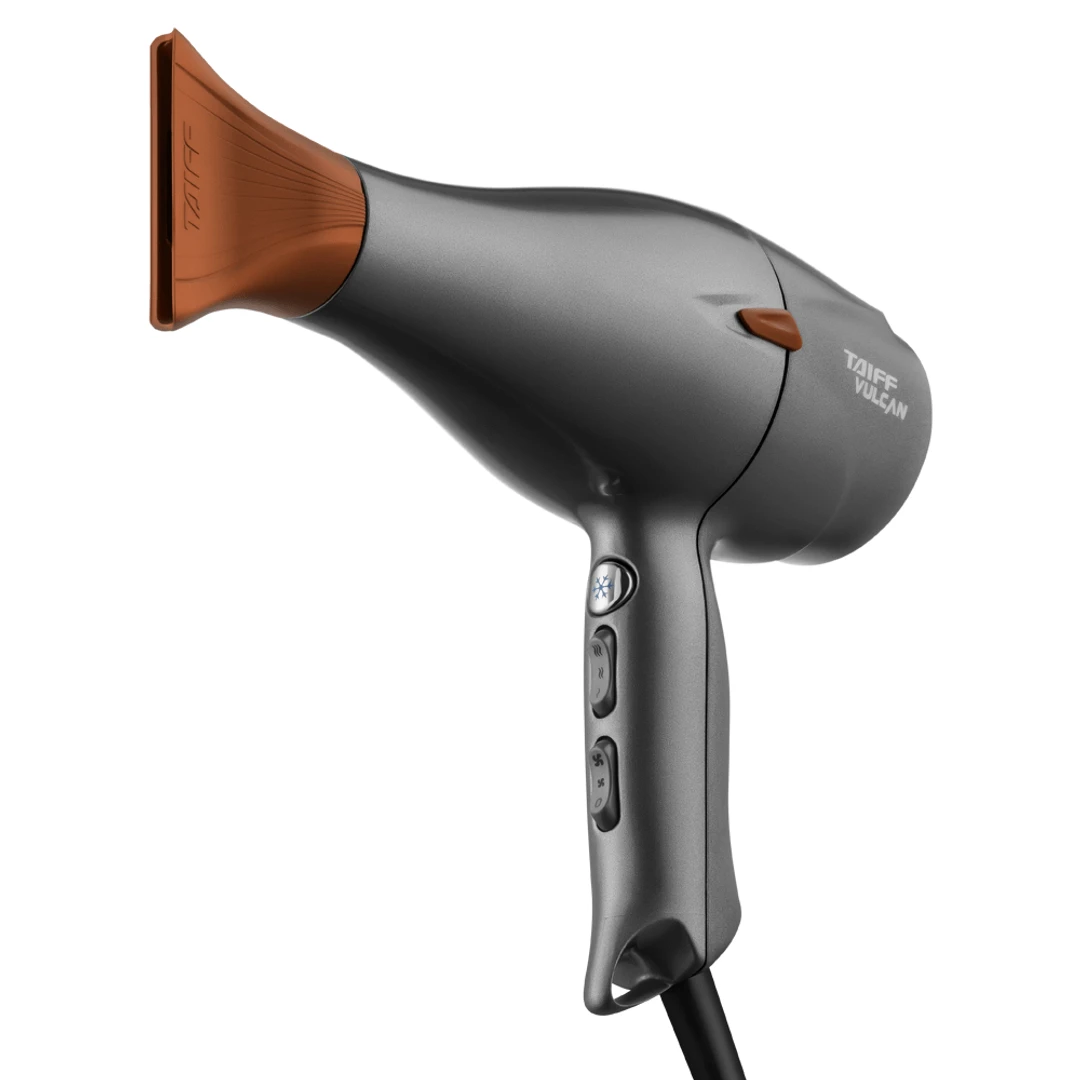 Secador de Cabelo Taiff Vulcan 2500W Laranja  - 2