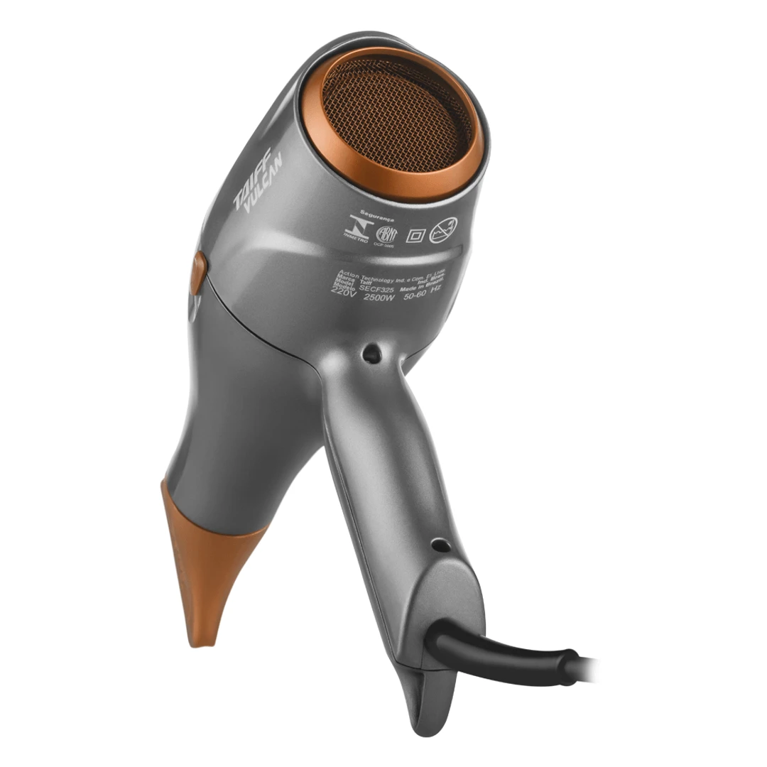 Secador de Cabelo Taiff Vulcan 2500W Laranja  - 3