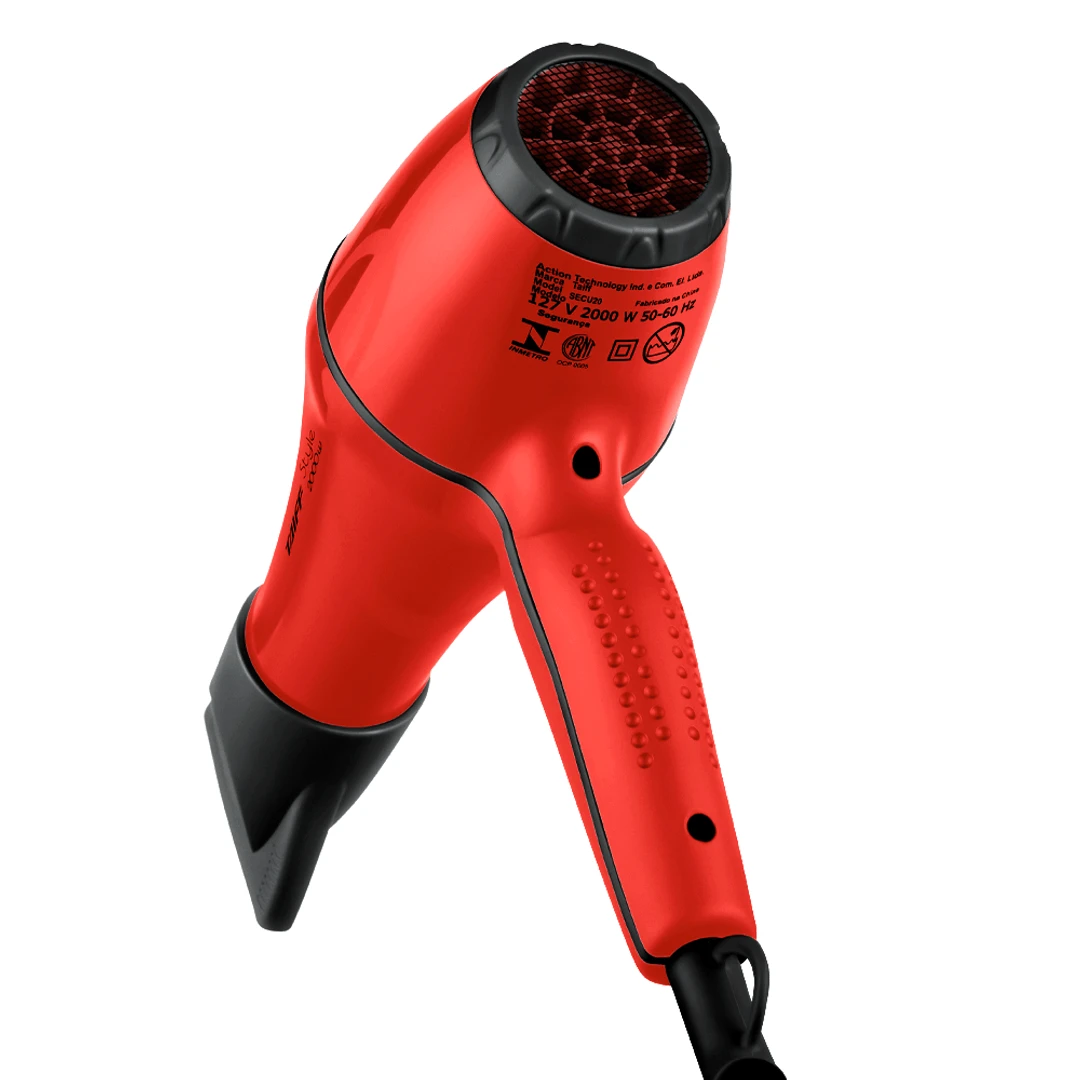 Secador de Cabelo Taiff Style Red 2000W Vermelho  - 3