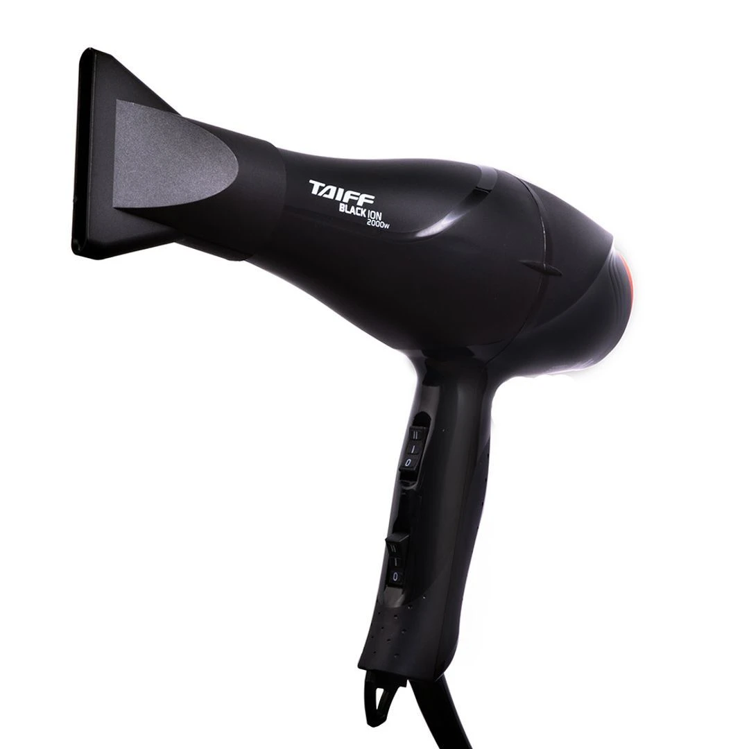 Secador de Cabelo Taiff Black Íon 2000W Preto  - 2
