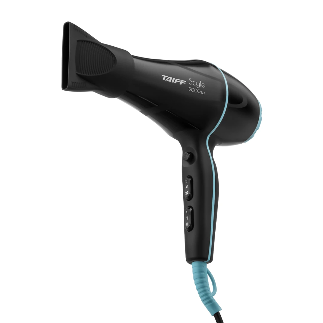 Secador de Cabelo Taiff Style Black 2000W Preto  - 2