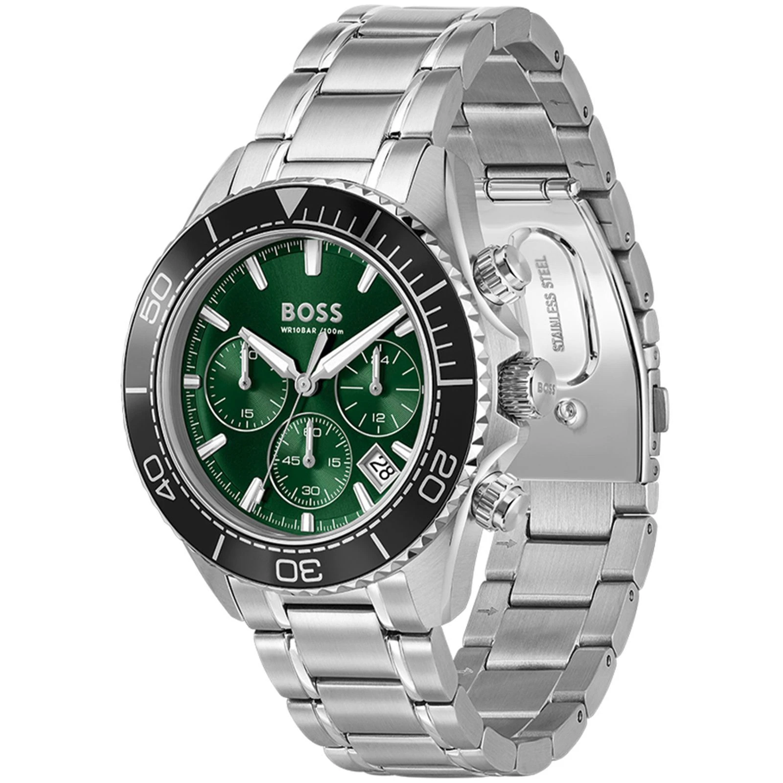 Relógio Masculino Boss Sealiner em Aço Prateado - 1
