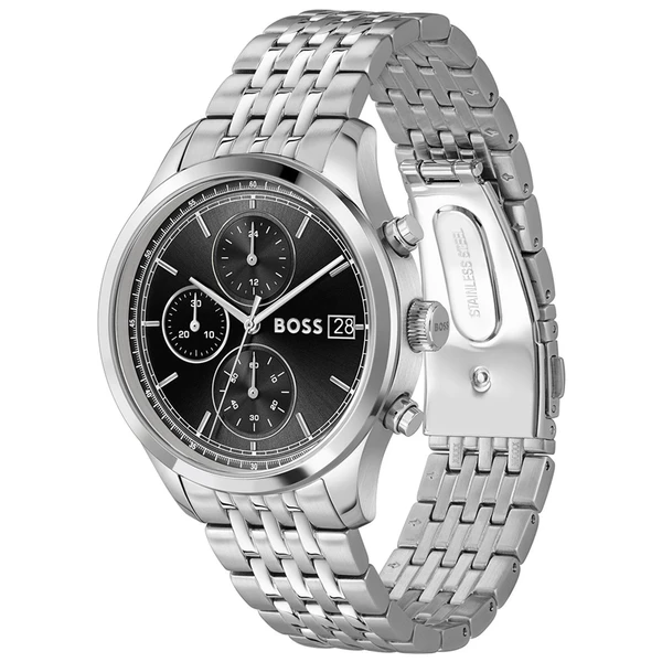 Relógio Masculino Boss Stratus em Aço Prateado