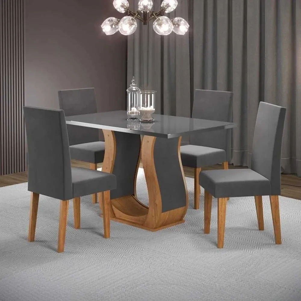 Mesa de Jantar 4 Cadeiras Benet - 1