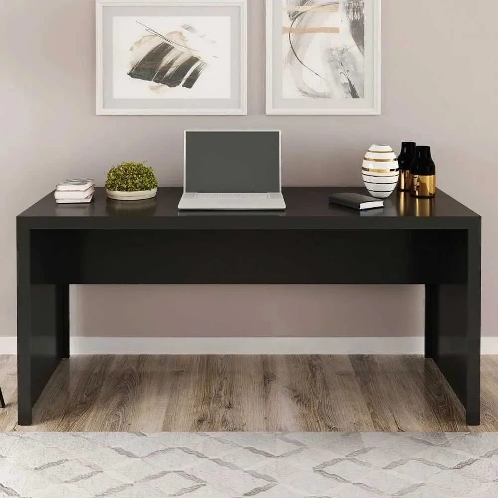 Mesa para Escritório Preto - Tecno Mobili - 1