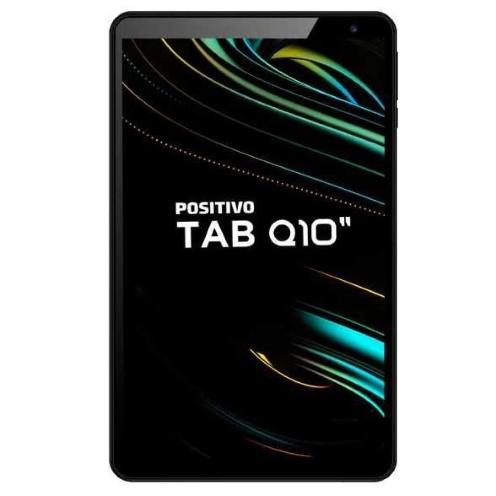 Tablet Positivo Tab Q10 2° Geração 4GB RAM 128GB Câmera 5MP e 2MP 10,1" HD IPS Android 12 - Preto - 1