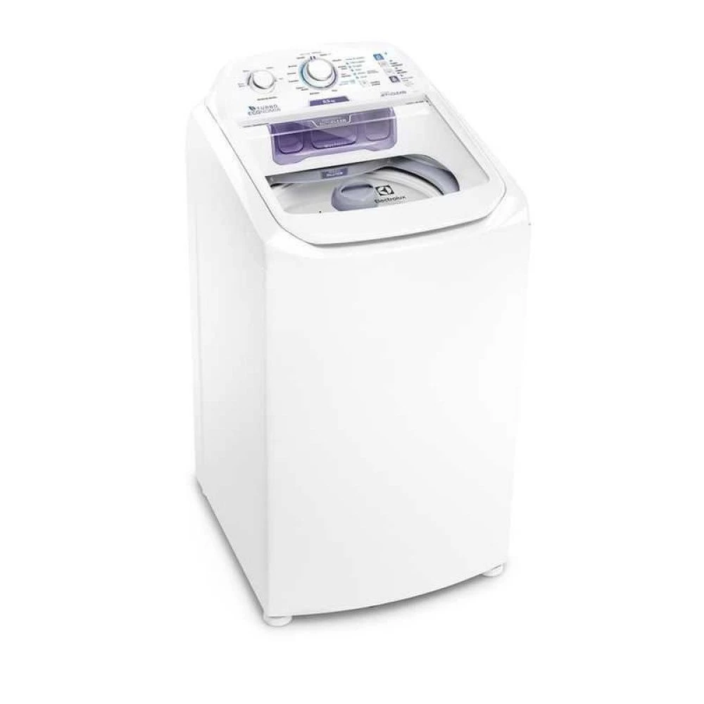 Máquina de Lavar Electrolux LAC09 8,5kg Branca Turbo Economia com Jet&Clean e Filtro Fiapos - 1
