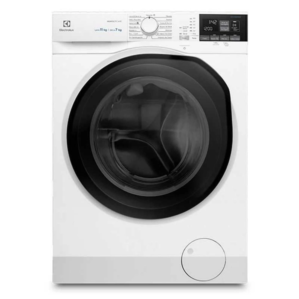 Lava e Seca Electrolux LSP11 11kg Branca Perfect Care Inverter com Água Quente/Vapor - 1