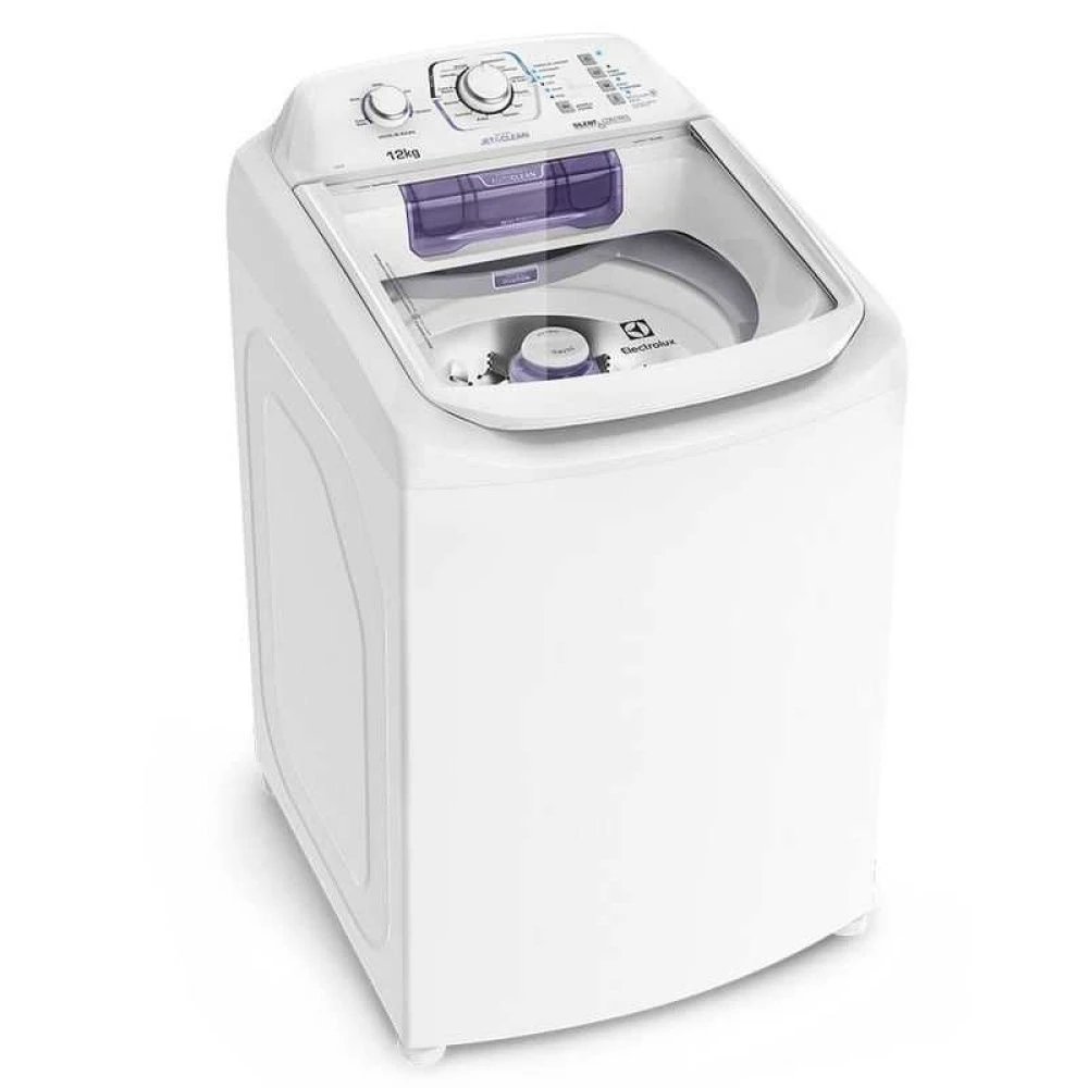 Máquina de Lavar Electrolux LAC12 12kg Branca Turbo Economia Silenciosa com Cesto Inox - 1