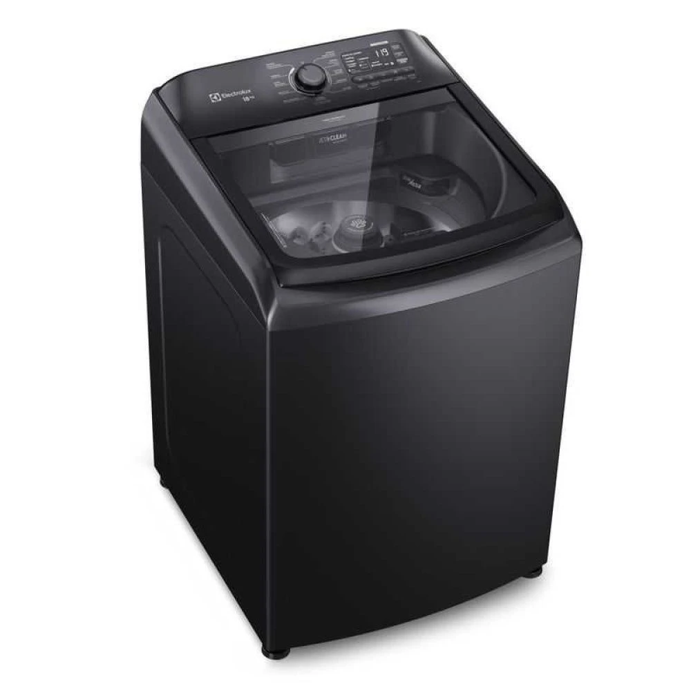 Máquina de Lavar Electrolux LEB18 18kg Preta Expert com Tripla Filtragem e Jatos Poderosos - 1