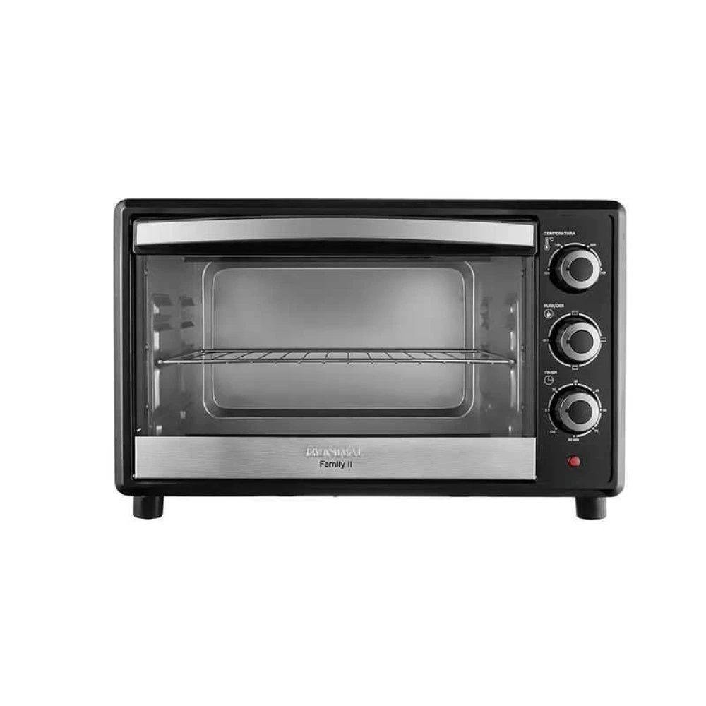 Forno Elétrico 42 Litros 1600W Family II Mondial Preto/Inox - FR-42 - 1