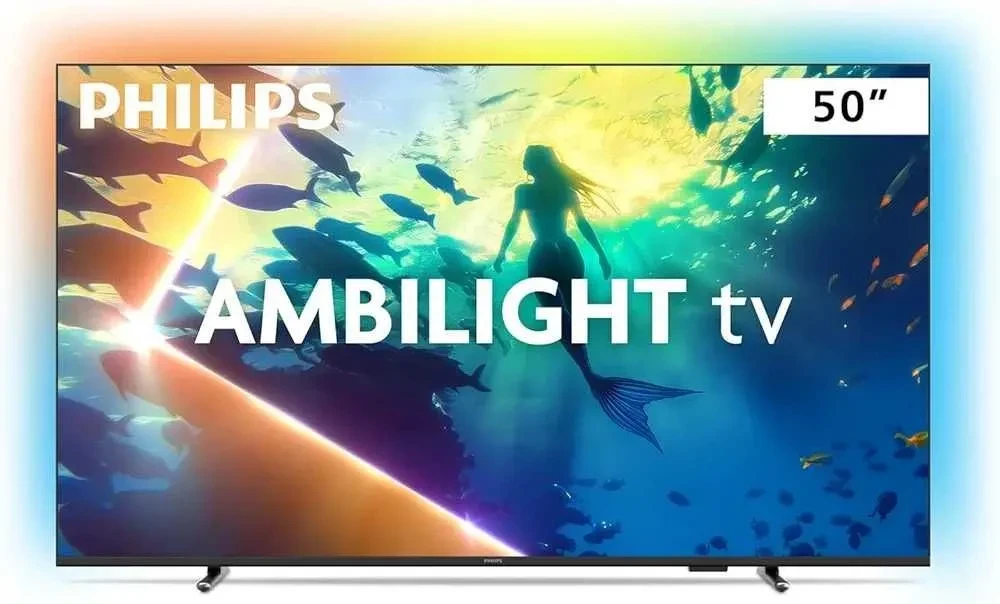 Smart TV 50" Philips Ambilight 4K 50PUG8100/78 - 1