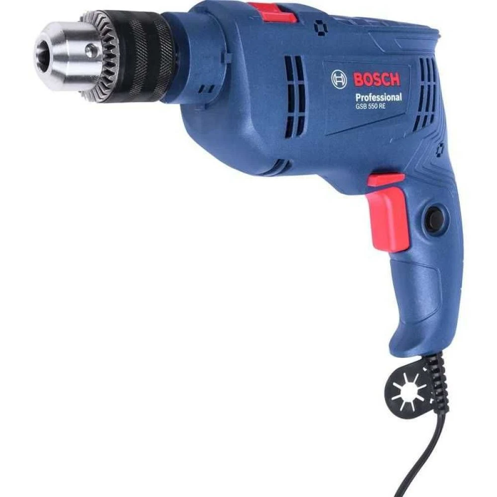 Furadeira de Impacto Reversível GSB550 550W Bosch - 1
