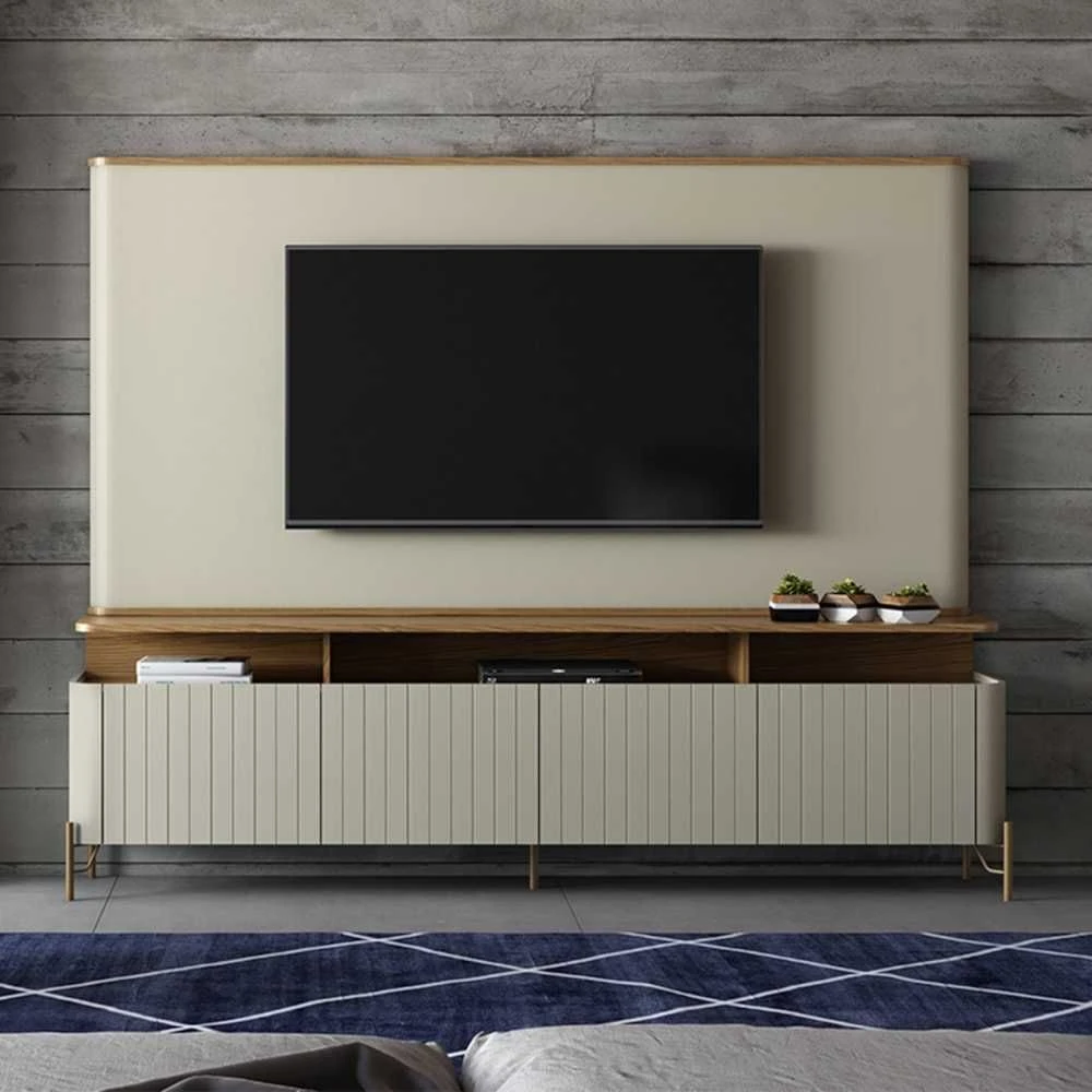 Painel para TV até 75 Pol e Rack Sala Blen - 1