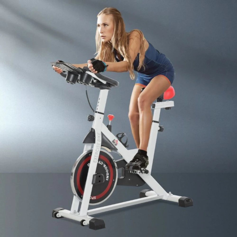 Bicicleta Ergométrica Fitness Spinning 100kg - 1