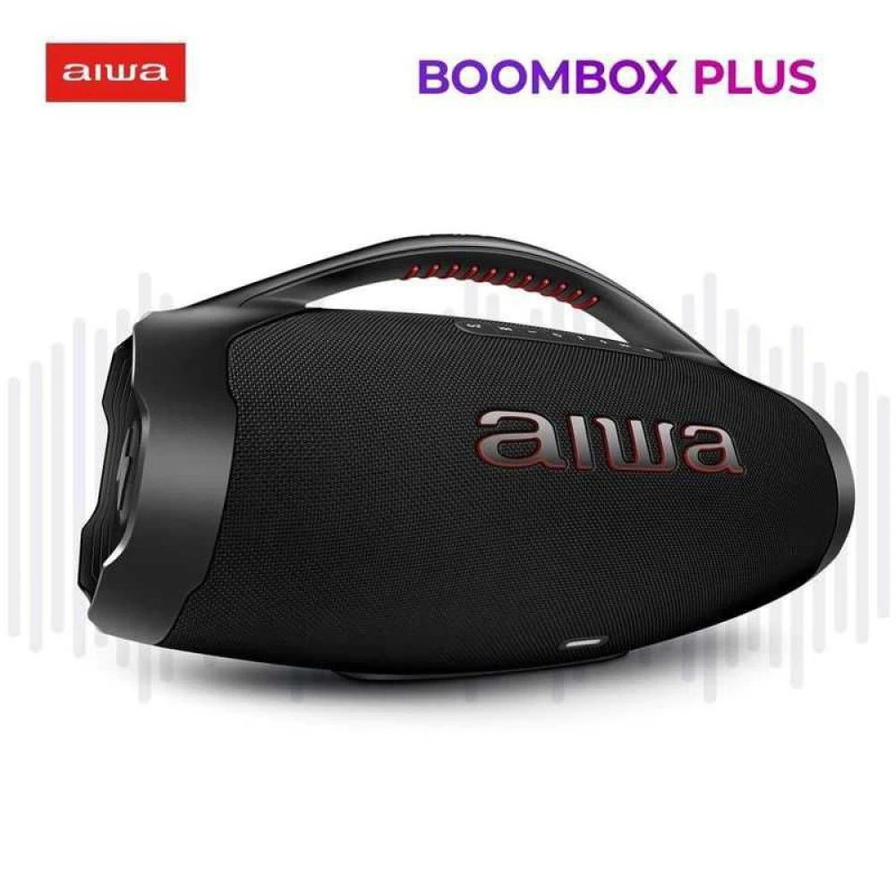 Caixa de Som Boombox Plus AIWA BBS-01-B 200W - 1