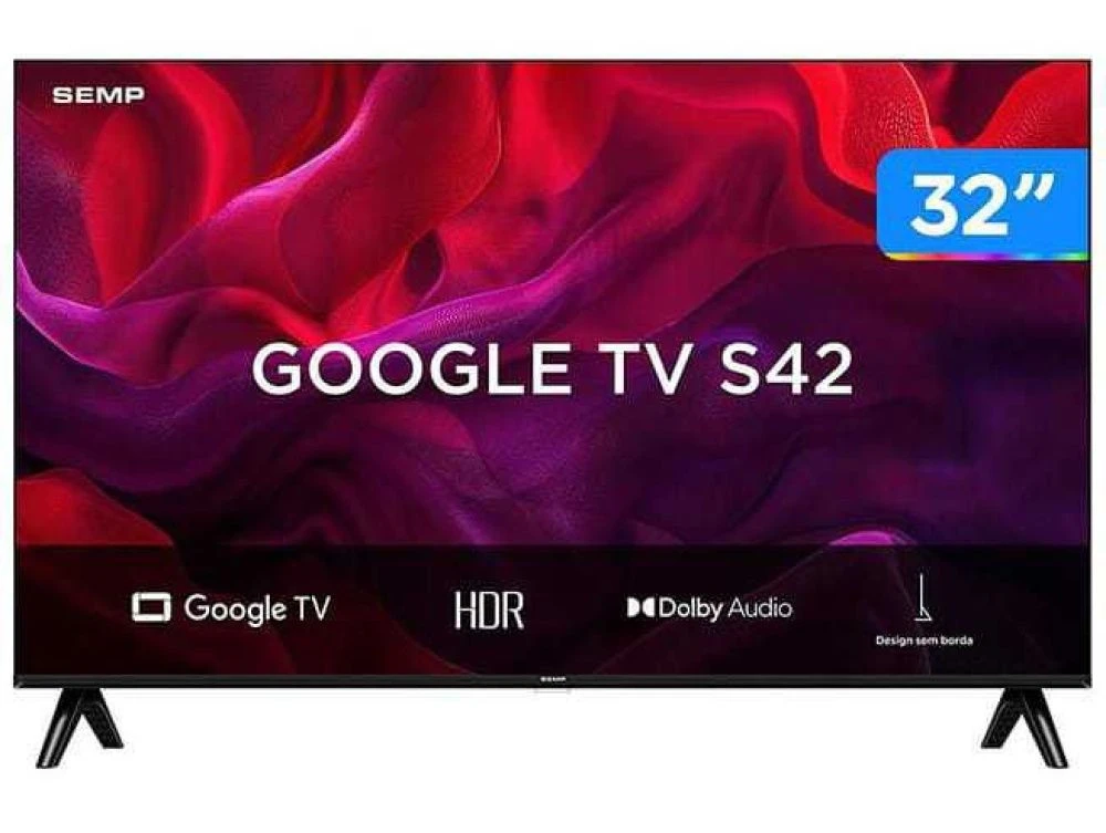 Smart TV 32 TCL HD LED 32S42 Google TV - 1