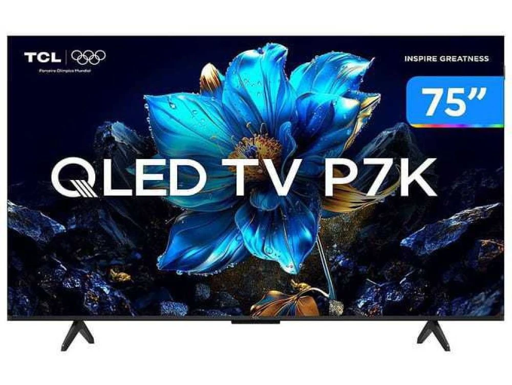 Smart TV 75 TCL 4K UHD QLED 75P7K - 1