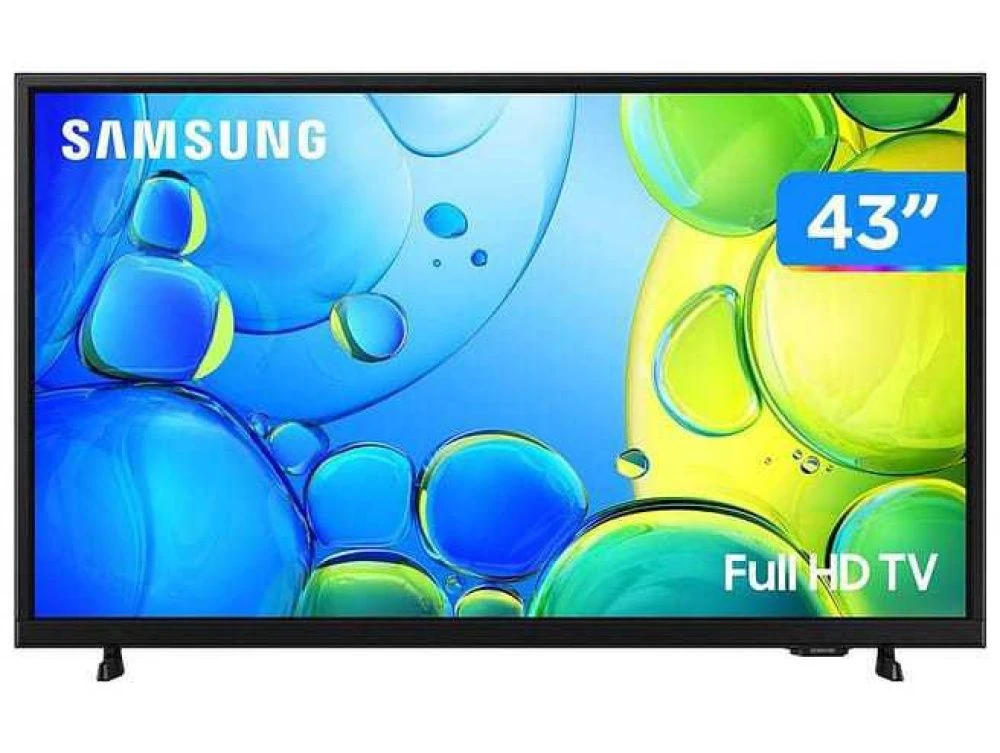 Smart TV 43" Samsung Full HD 43F6000F Tizen Hyper Real com Alexa 2 HDMI Preto - 1
