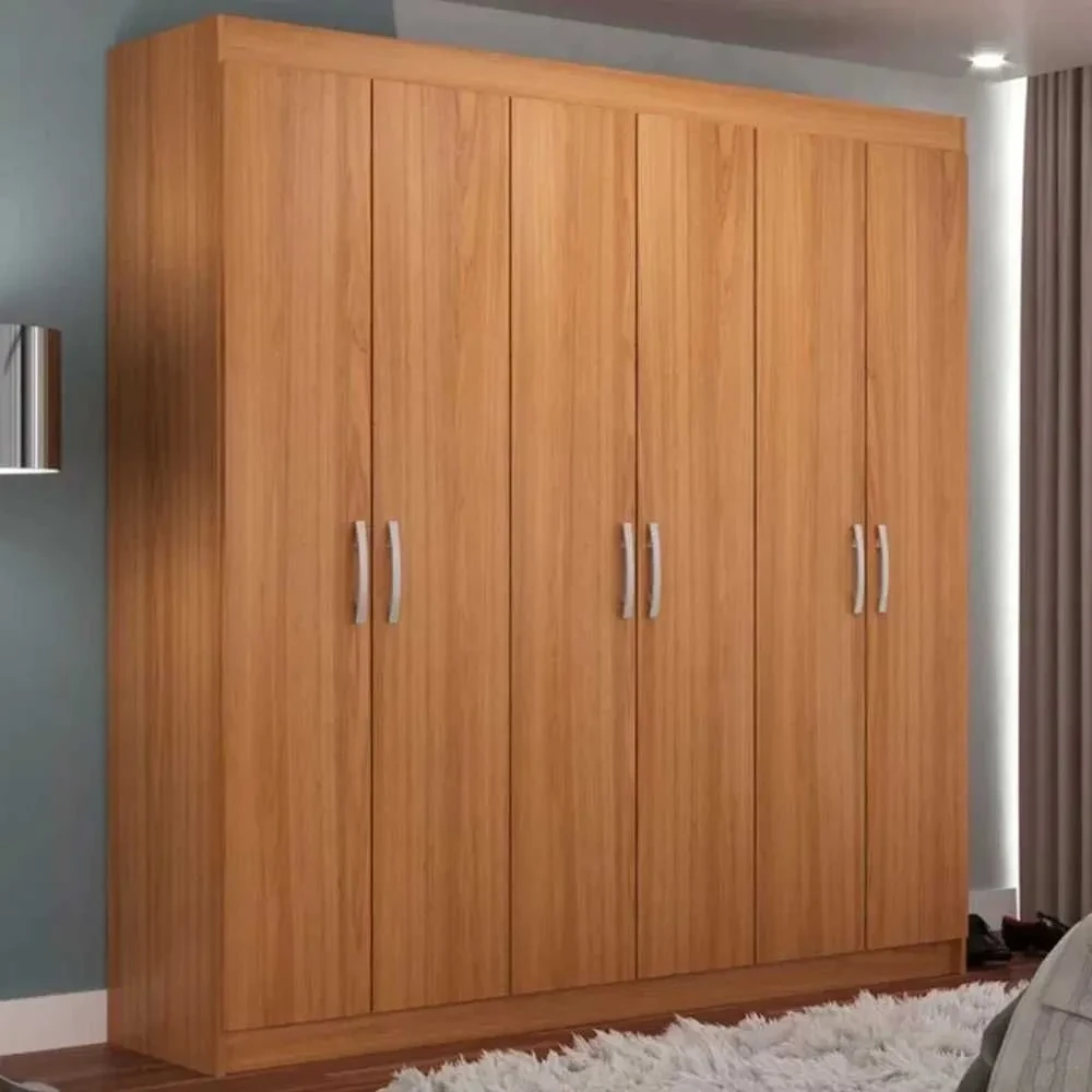 Guarda Roupa Casal Montreal 6 Portas 2 Gavetas - 1