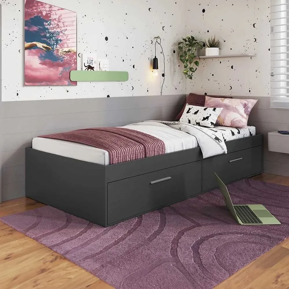 Cama Solteiro Tókio com 2 Portas - 1
