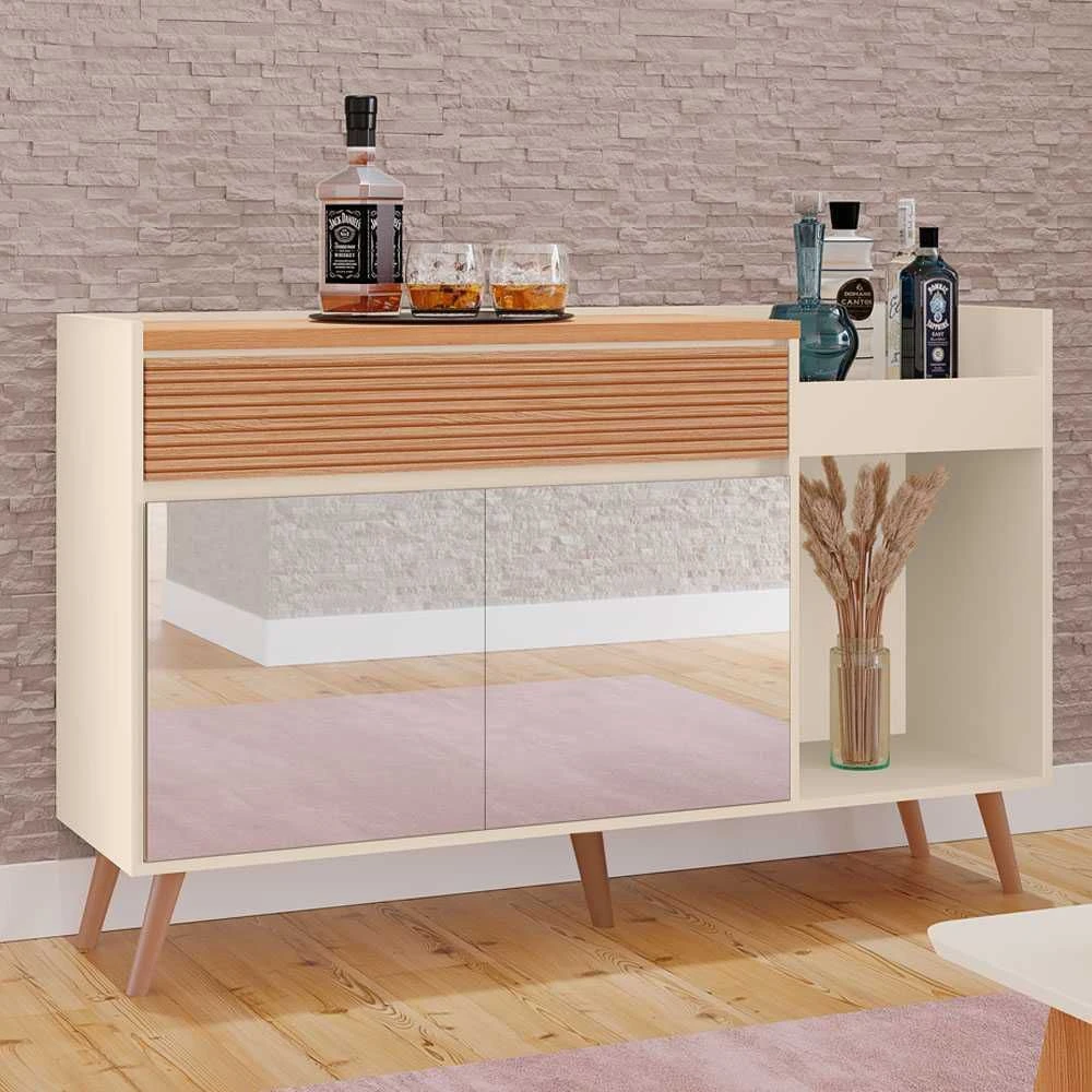 Aparador Buffet Nova York 100% MDF 2 Portas - 1