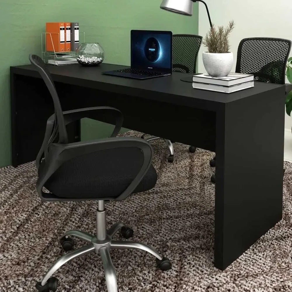 Mesa para Escritório Preta - Tecno Mobili - 1