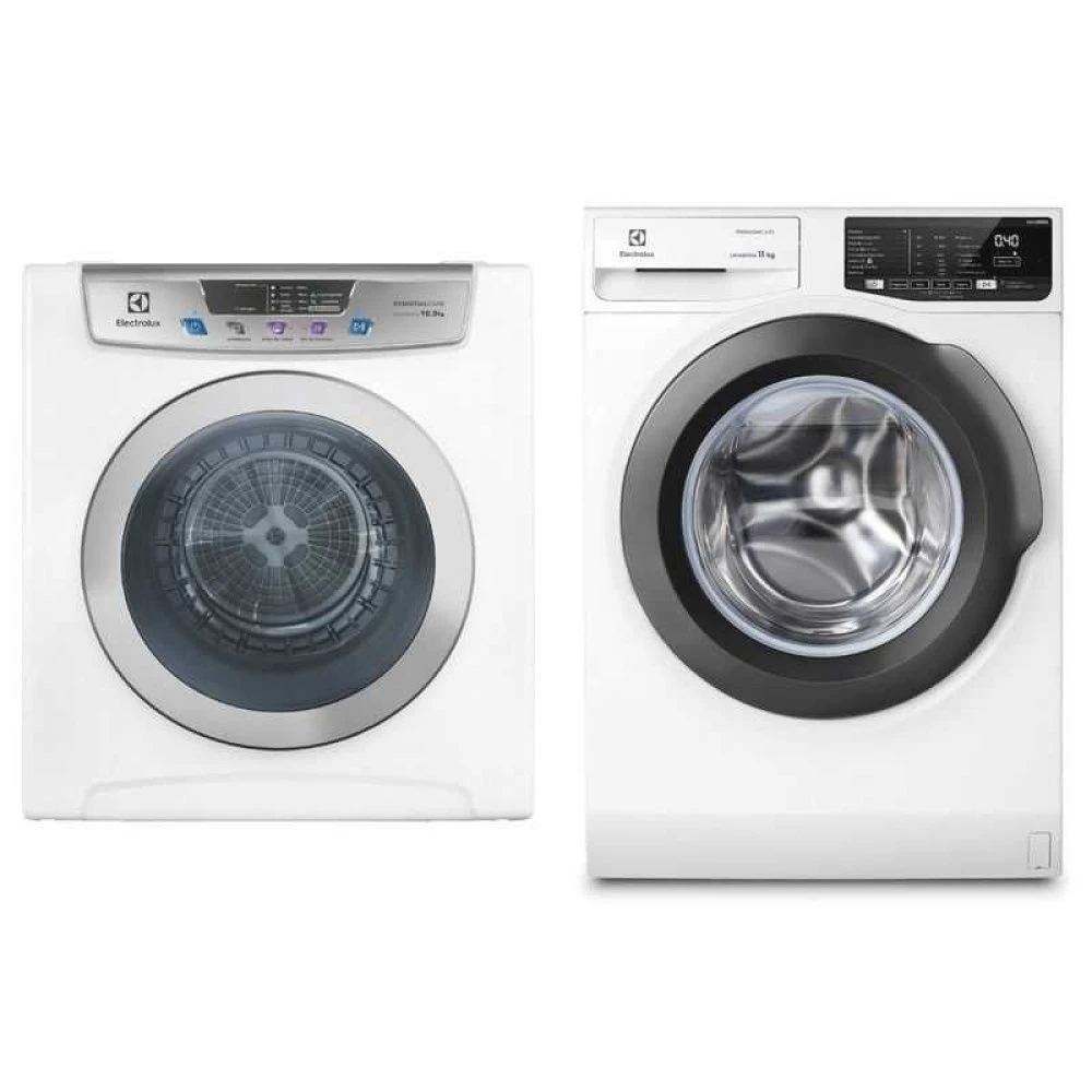 Máquina de Lavar Roupas Electrolux 11Kg Premium Care (LFE11) + Secadora de Roupas Electrolux 10,5kg - 1