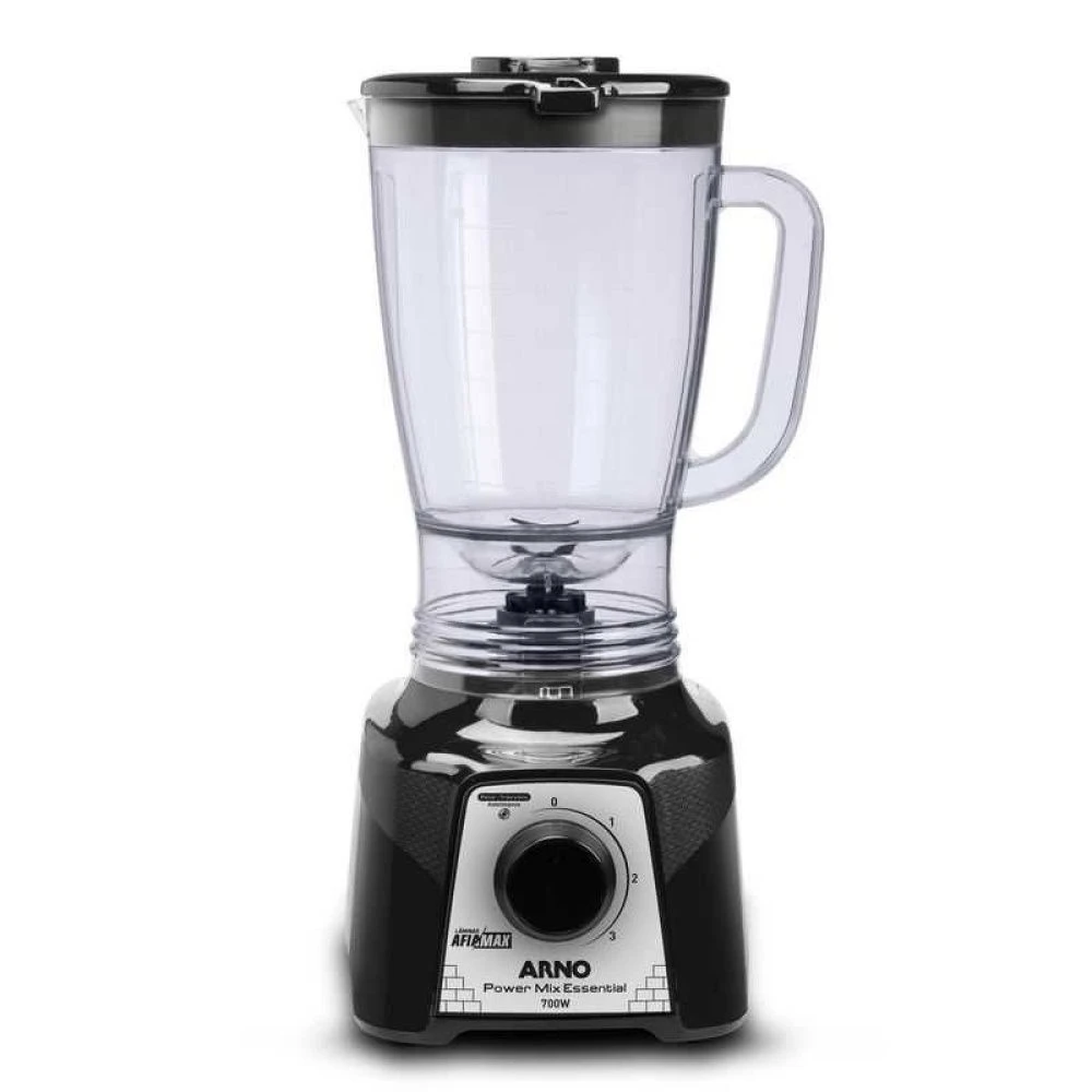 Liquidificador Arno Power Mix Essential 700W 2,4 Litros Preto LQ19 - 1