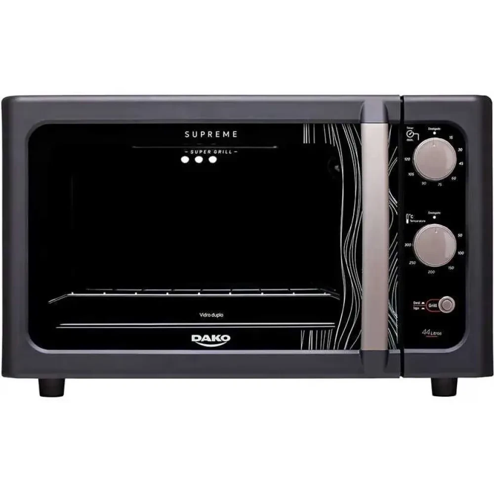 Forno Elétrico de Bancada 44 Litros Dako Supreme Grill 1750W - 1