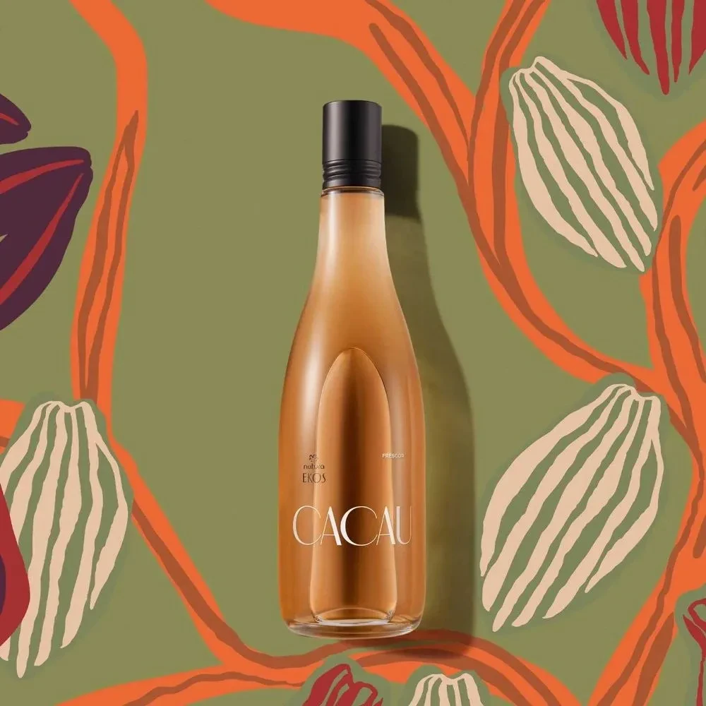 Desodorante Colônia Feminino Ekos Frescor Cacau 150ml - 1