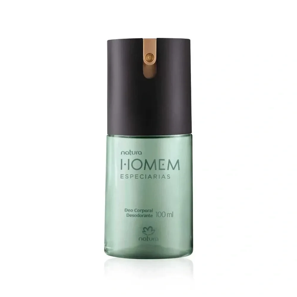 Desodorante Corporal Masculino Natura Homem Especiarias 100ml - 1